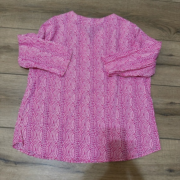 Bundle of 3 Talbots Summer Spring Tops Large Petite Classic Preppy Resort - Picture 3 of 7